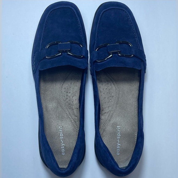 Easy Spirit Women’s Avienta Casual LoafersNavy Slip On Flats Mules Size 9.5
